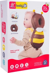 Schützendes Kopfkissen für Kinder im Bienchen-Design