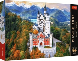 Trefl Puzzle Premium Plus Photo Odyssey – Schloss Neuschwanstein 1000 Teile