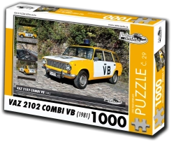 Puzzle RETRO-AUTA Vaz 2102 Combi VB 1000 Teile