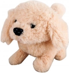 Batteriebetriebener beiger Hund