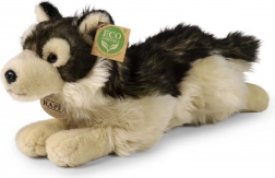 RAPPA Plüschwolf liegend 32 cm eco‑friendly