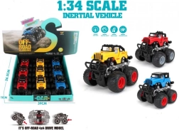 Offroad Plastikauto Jeep 1:34