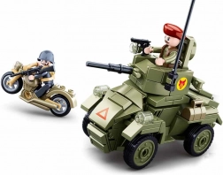 Sluban Zweiter Weltkrieg Kleiner Panzerwagen Bausatz