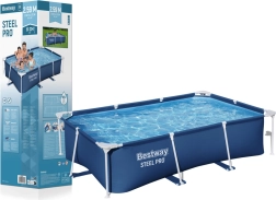 Bestway Frame-Pool STEEL PRO 259 × 170 × 61 cm, 2300 l