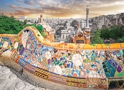 EUROGRAPHICS Puzzle Barcelona - Park Güell 1000 Teile
