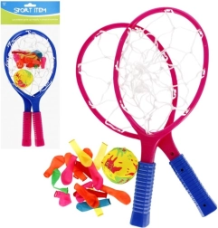 Kinderset für Beachtennis mit Wasserballons