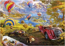 Puzzle EDUCA Tal der Heißluftballons 3000 Teile