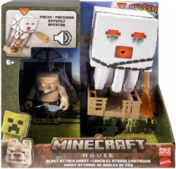 Minecraft Angreifender Ghast mit Projektilen – interaktive Figur