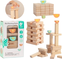 Holz-Balancespiel Vögel 23-tlg – Classic World