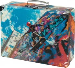 Baagl klappbarer Schulrucksack Skatepark