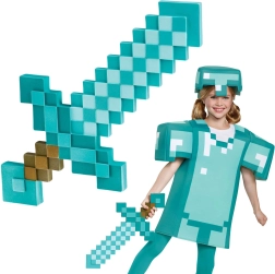 Minecraft Diamantschwert 51 cm – Karnevals- und Cosplay-Zubehör für Kinder