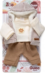 Kleidung für Reborn-Äffchen 32 cm – 3-teiliges Set