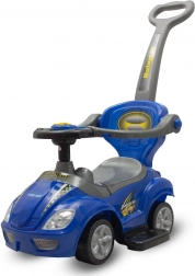 Kinder-Rutscher 3-in-1 mit Schiebestange Baby Mix Mega Car – blau