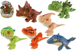 beißender Dinosaurier Mini 8 cm – Plastikfigur auf Karte
