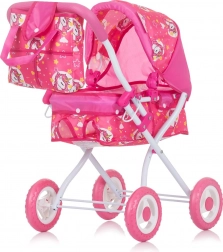 Chicco Puppenwagen Emily (Tiefbett) – Einhörner