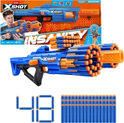 Zuru X-Shot Insanity Berzerko Blaster mit Trommelmagazin + 48 Schaumdarts