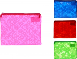 Dokumentenmappe mit Reißverschluss mit Blumenmuster 16 × 20,5 cm