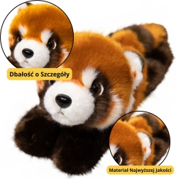 Schlüsselanhänger mit Plüsch-Panda