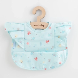 Luxuriöses Mädchen-Lätzchen mit Rüschen NEW BABY