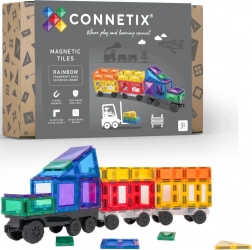 Connetix Rainbow Transport Pack magnetisches Konstruktionsset 50 Teile