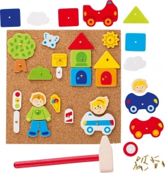 Korkhammer-Set Stadt