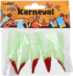 Hexenfinger aus Plastik 5 Stk.