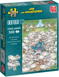 Puzzle JvH Expert 7: Kein Durchkommen für das Schäfchen, 500 Teile