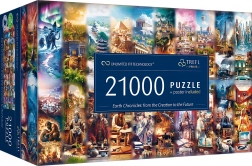 Trefl Puzzle Chronik der Erde: von der Schöpfung bis zur Zukunft 21.000 Teile
