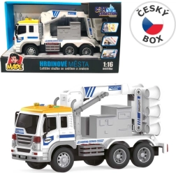 Flughafendienstfahrzeug mit Licht und Sound, 26 cm