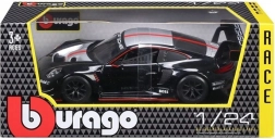 Bburago Porsche 911 GT3 schwarzes Modell im Maßstab 1:24