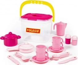 Teeset für vier Personen im Box