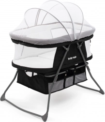 Klappbare Babywiege Baby Mix DreamyNest schwarz