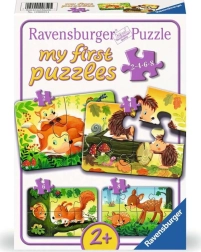 Mein erstes Puzzle Waldtiere 4-in-1