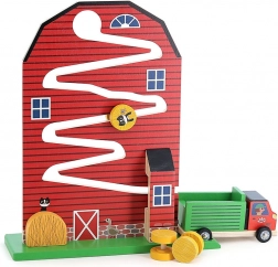 Vilac Holz-Labyrinth Bauernhof Ernte