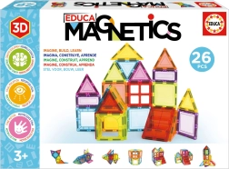 EDUCA Magnetische Konstruktionsspielzeug Magnetics 26 Teile