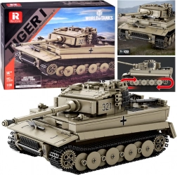 Bausatz Panzer Tiger I WORLD OF TANKS 1:28 (1138 Teile)