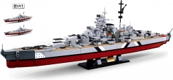 Sluban ModelBricks Schlachtschiff BISMARCK 2-in-1 Bausteinset 1:350