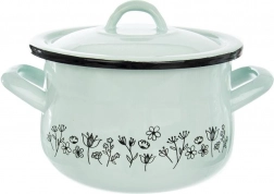 Emaille-Topf mit Deckel LOUKA 16 cm, 2,3 l