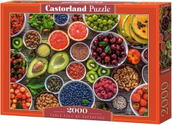Puzzle 2000 Teile Table Full of Superfood