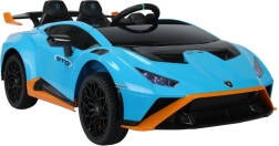 Elektrisches Kinderauto LAMBORGHINI STO Drift – blau