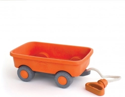 Green Toys orangefarbener Wagen für Kinder