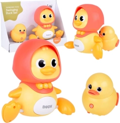 Interaktive Entchen-Familie – bewegliches Musikspielzeug zur Förderung des Krabbelns