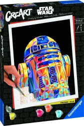 Ravensburger CreArt Malen nach Zahlen – Star Wars: R2‑D2