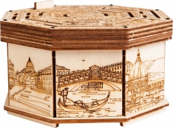 Holzpuzzle Secret Maze Box