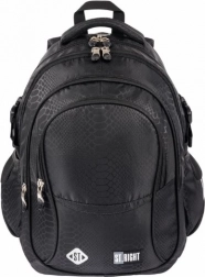 Schulrucksack ST.RIGHT 23 l, schwarz, SHINY SNAKE