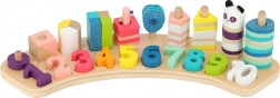 Vilac Holz-Lernset Zählen Unter einem Dach