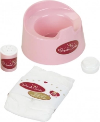 Töpfchen mit Zubehör für Puppen Princess Coralie