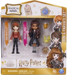 Harry Potter Magical Minis Doppelpack Figuren Ron und Parvati mit Zubehör