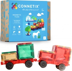Connetix Rainbow Motion Pack magnetische Bausteine 24 Teile