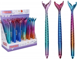 Stift mit Meerjungfrauen-Verzierung